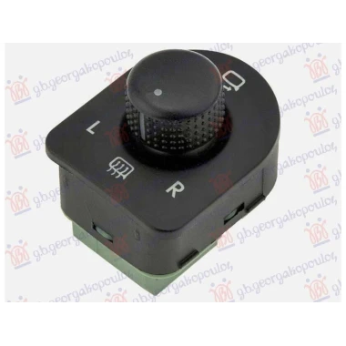 PREKIDAC ZA RETROVIZOR ELEKTRO-SKLOPIV (ZELENI PRIKLJUCAK) (10 PIN)