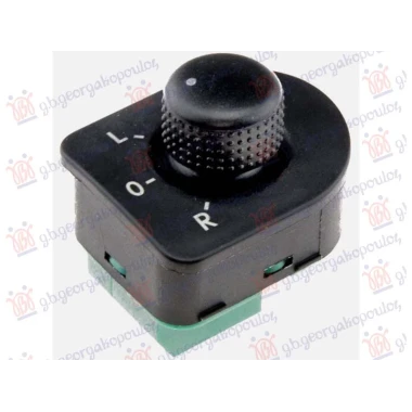 PREKIDAC ZA RETROVIZOR (ZELENI PRIKLJUCAK) (10 PIN)