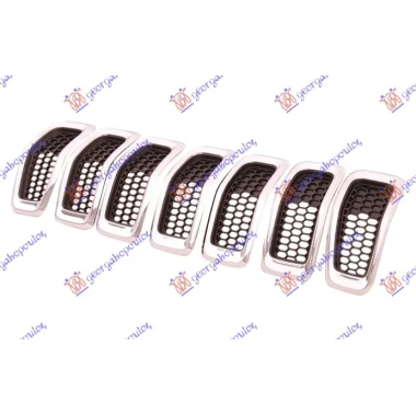 PVC MASKA CRNA (HROM OKVIR) (SET 7 KOM)
