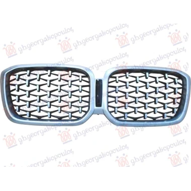 PVC MASKA CRNA (MREZA) (HROM LAJSNA I OKVIR)