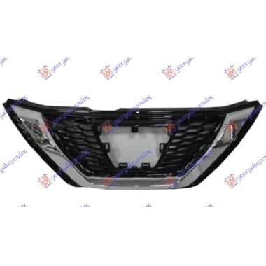 PVC MASKA CRNA OKVIR HROM ZNAK KOCKAST
