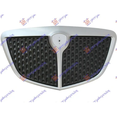PVC MASKA CRNA (SREBRNI OKVIR) 06-