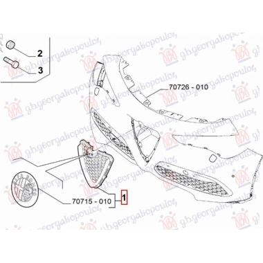 PVC MASKA CRNA (SREBRNI OKVIR) (ORIGINALNI)