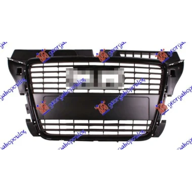 PVC MASKA MAT-CRNA