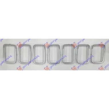 PVC MASKA OKVIRI SREB SET 7 KOM TOURING