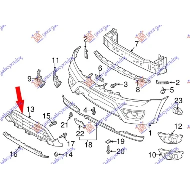 PVC MASKA PREDNJEG BRANIKA 13-