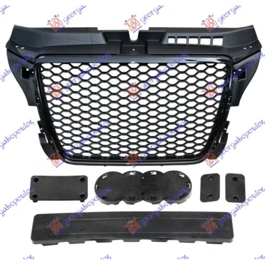 PVC MASKA (RS LOOK) CRNA 10-