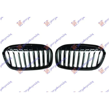 PVC MASKA SJAJ-CRNA SET (M PERFORMANCE)
