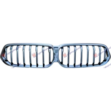 PVC MASKA SREBRNA (HROM OKVIR)