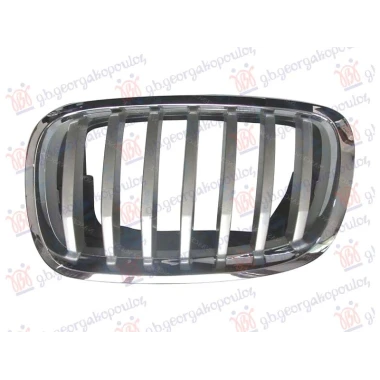 PVC MASKA SREBRNA (HROM OKVIR) (& M50) 2012-