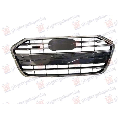 PVC MASKA SVETLO-CRNA (HROM LAJSNA) (HROM OKVIR) (BEZ DRZACA TABLICE) (QUATTRO)