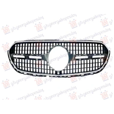 PVC MASKA UNUTRASNJA CRNA (HROM OKVIR)