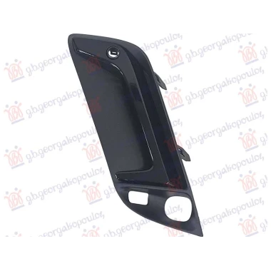 RESETKA PREDNJEG BRANIKA SJAJ-CRNA (PDC SENZOR) (SA MAGLENKAMA) (AFS)