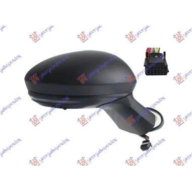 RETROVIZOR EL. CRNI (MIG) (SENZOR) 9 PIN