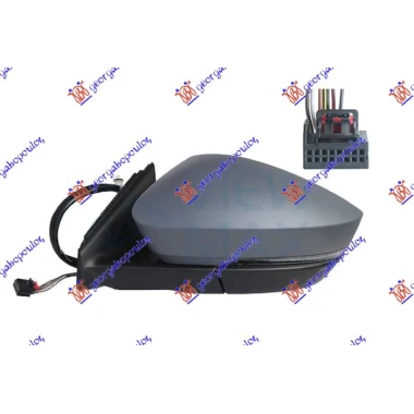 RETROVIZOR EL. PM (MIG) (SVETLO) 7P A KV