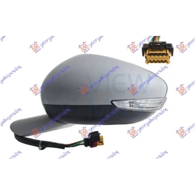 RETROVIZOR EL. PM PREK. LED MIG. 8P A KV