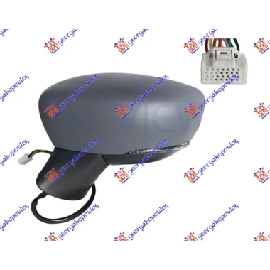 RETROVIZOR EL. PM PREK. MIG LED 9P A KV