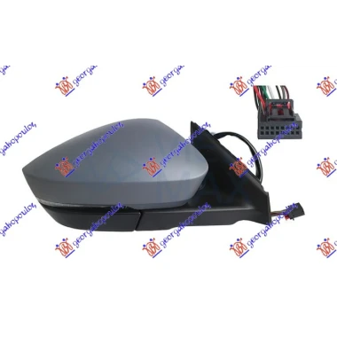 RETROVIZOR EL. PM PREK. MIG.SVE. 11P AKV