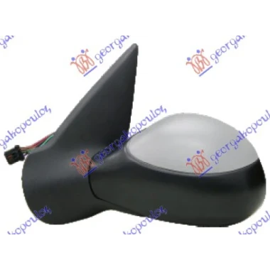 RETROVIZOR ELEKTRICNI SA GREJACEM PM (CABRIO) 2003- (A KVALITET) (ASFERICNO STAKLO)