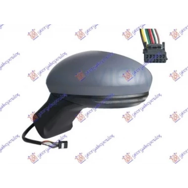 RETROVIZOR ELEKTRICNI SA GREJACEM PM (MIGAVAC) (7 PIN) (ASFERICNO STAKLO)