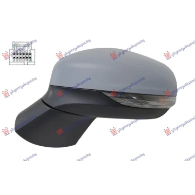 RETROVIZOR ELEK. PM (MIGAVAC) (6 PIN)