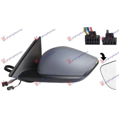 RETROVIZOR ELEKTRICNI SA GREJACEM PM (ELEKTRO-SKLOPIV) (MIG) (SVETLO) (MRTAV UGAO) (10OTV 10PIN + 4OTV 2PIN) (A KVAL)