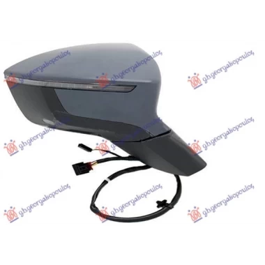 RETROVIZOR ELEKTRICNI SA GREJACEM PM (ELEKTRO-SKLOPIV) (MEMORIJA) (MIGAVAC) (SVETLO) (MRTAV UGAO) (15 PIN) (KONVEKSNO ST