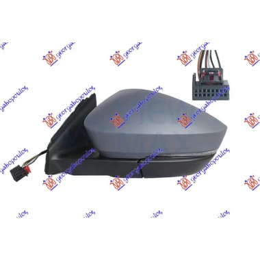 RETROVIZOR ELEK. PM (MIG) (6 PIN) (A KV)