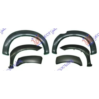 RUB PLASTICNI BLATOBRANA 4VR (SET 6 KOM)