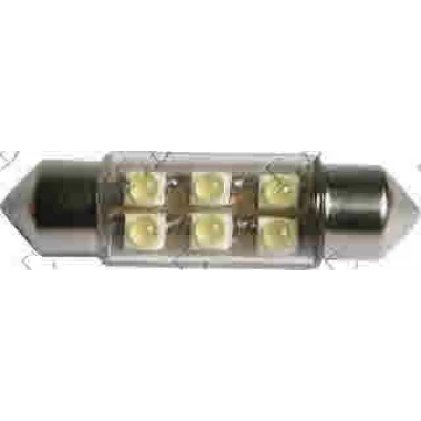 SIJALICA 07.303.06 6 LED 37mm BELA KRISTAL