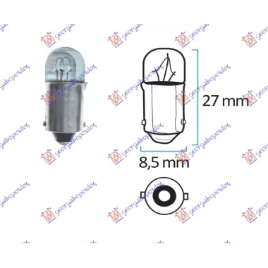 SIJALICA 24V 3W BA9