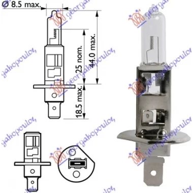 SIJALICA (H1) 12V TU50310 1U 55W