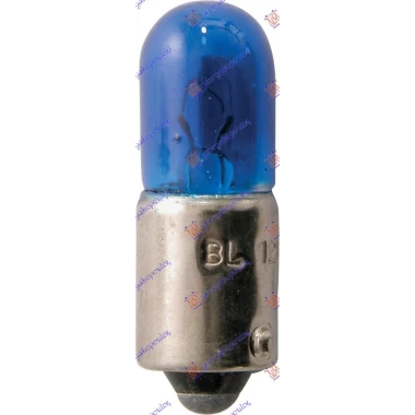 SIJALICA MICRO BA9s 4W PLAVA