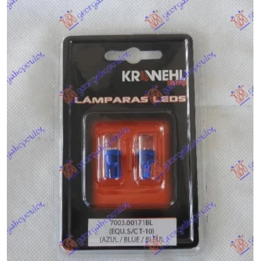 SIJALICA T10 W2 07.400.11 LED PLAVA