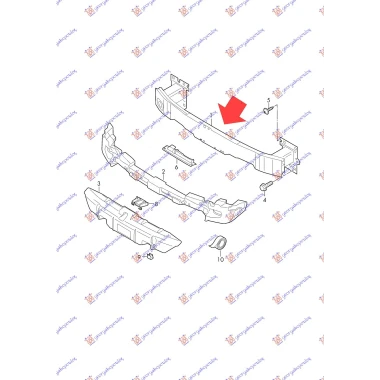 SINA PREDNJEG BRANIKA ALUMINIJUM