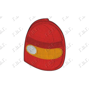 STOP LAMPA 3 VRATA
