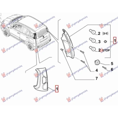 STOP LAMPA (CROSS) (MARELLI)