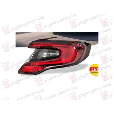 STOP LAMPA SPOLAJSNJA LED (SEDAN) (TURSKA)