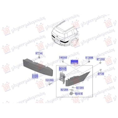 STOP LAMPA SPOLJASNJA LED (DEPO)