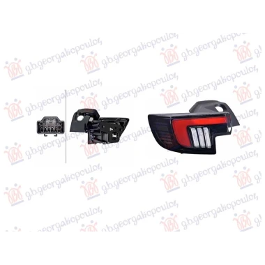 STOP LAMPA SPOLJASNJA LED (INTELI LUX LED) (HELLA)