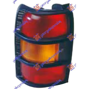 STOP LAMPA (ZUTI MIGAVAC) CRNI OKVIR