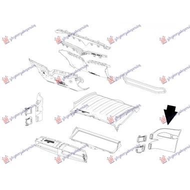 USMERIVAC VAZDUHA UNUTRASNJI PLASTICNI (ZA KOCNICU) -21