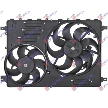 VENTILAT. KOMPL. (DUPLI) BENZ-DIZ (3PIN)