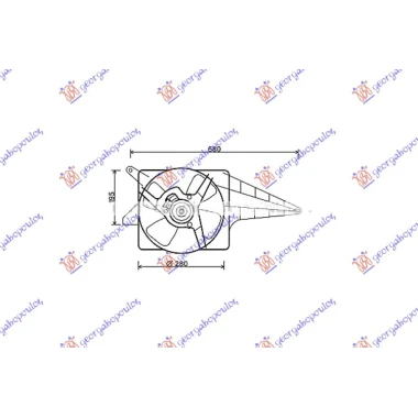 VENTILATOR 1.0-1.2cc - A/C