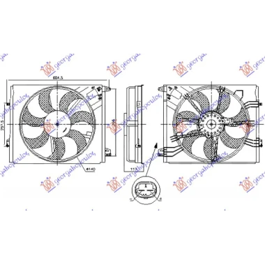 VENTILATOR 1.2-1.3 BEN 1.5-1.6-1.7 DIZ