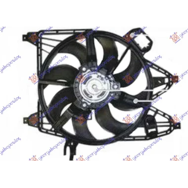 VENTILATOR 1.5-1.9 DIZ +AC 385mm 400W 2P