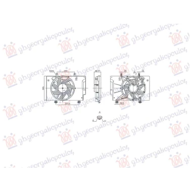 VENTILATOR 1.5 DIZEL (NRF)