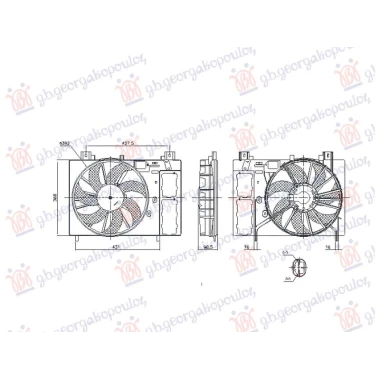 VENTILATOR (2 PIN) (NISSENS)