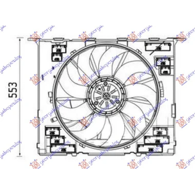 VENTILATOR 2.0-3.0 BEN (484mm) (400W) 4P