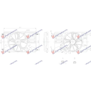 VENTILATOR 2.0/2.2 DIZEL